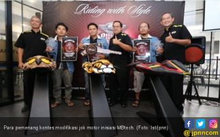 Kreasi Jok Yamaha Aerox dari AJS Sukses Sabet MRWSA 2018 - JPNN.com