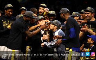 Sapu Bersih Cavaliers, Golden State Warriors Juara NBA 2018 - JPNN.com