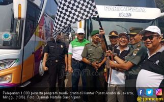Asabri Berangkatkan 1.000 Pemudik ke Empat Kota - JPNN.com