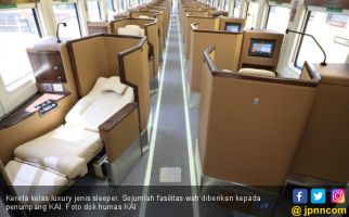 Hanya Tersedia 18 Seat, Intip Mewahnya Kereta Sleeper - JPNN.com