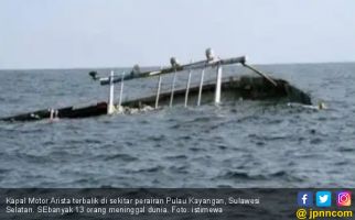 KM Arista Tenggelam di Pulau Kayangan, 13 Orang Tewas - JPNN.com