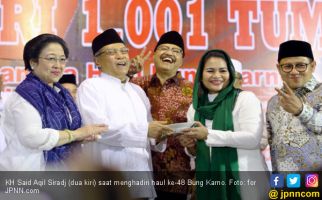 Said Aqil: Gus Ipul - Puti Wujud Persahabatan NU-Bung Karno - JPNN.com
