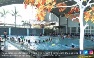 SPBU Keren, Tersedia Tempat Pijat dan Kolam Renang - JPNN.com