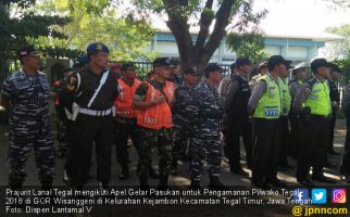 Prajurit TNI AL Terlibat Pengamanan Pilwako Tegal - JPNN.com
