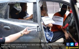 Rekonstruksi Ungkap Kesadisan Pembunuh Driver Taksol Grab - JPNN.com