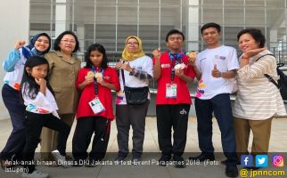 Anak-anak Dinsos DKI Sukses Rebut 5 Medali di Paragames 2018 - JPNN.com