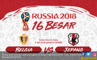 Prediksi Belgia vs Jepang pada 16 Besar Piala Dunia 2018 - JPNN.com