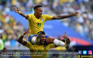 Gol ke-57 Neymar Bawa Brasil ke 8 Besar Piala Dunia 2018 - JPNN.com