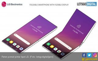 LG Ikut Patenkan Layar Ponsel Bisa Dilipat - JPNN.com