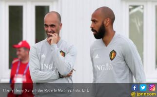 Belgia Rela Thierry Henry Nyanyi Lagu Kebangsaan Prancis - JPNN.com