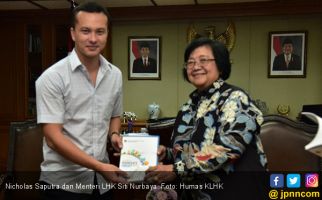 Bertemu Menteri Siti, Nicholas Saputra Bicara soal Gajah - JPNN.com