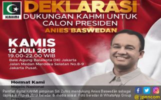 Pimpinan KAHMI Gelar Deklarasi untuk Anies Baswedan? - JPNN.com
