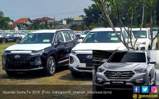 Bocor Sosok Hyundai Santa Fe 2018, Rilis di GIIAS? - JPNN.com