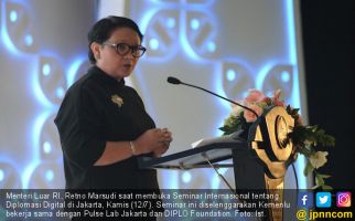 Menlu Retno Ingin Sebarkan Pesan Perdamaian dengan Diplomasi Digital - JPNN.com