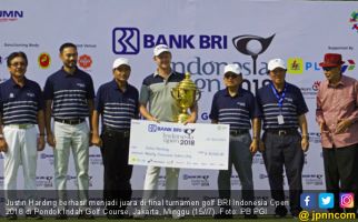 Kalahkan Panas, Justin Harding Juara BRI Indonesia Open 2018 - JPNN.com
