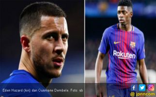 Barcelona Sodorkan Dembele dan Uang Tunai Untuk Eden Hazard - JPNN.com