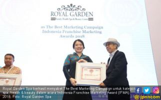 Royal Garden Spa Raih The Best Marketing Campaign IFMA 2018 - JPNN.com