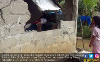 Gempa Bumi Guncang Sumbar, Satu Warga Solok Meninggal - JPNN.com