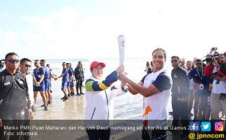 Hamish Daud - Aice Meriahkan Pawai Obor Asian Games di Bali - JPNN.com
