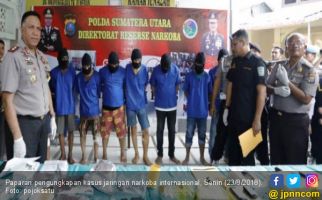 10 Sindikat Narkoba Internasional Ditangkap, 2 Ditembak Mati - JPNN.com