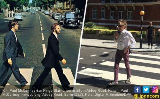 Setelah 49 Tahun, McCartney Kembali Sebrangi Abbey Road - JPNN.com