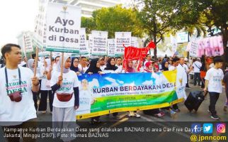 Kampanye di CFD, BAZNAS Ajak Masyarakat Berkurban di Desa - JPNN.com