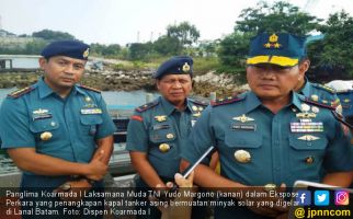 TNI AL Tangkap Kapal Tanker Asing Bermuatan 2.500 Ton Solar - JPNN.com