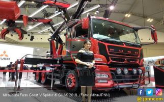 GIIAS 2018: Pesan Bisnis Mitsubishi Fuso Lewat Truk Spider - JPNN.com