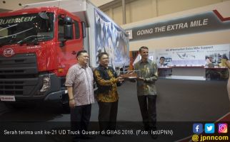 Serah Terima UD Truck Quester ke PT Buana Perkasa Express - JPNN.com
