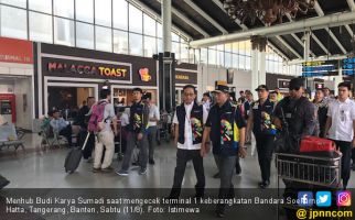 Menhub Cek Kesiapan Bandara Sambut Kontingen Asian Games - JPNN.com