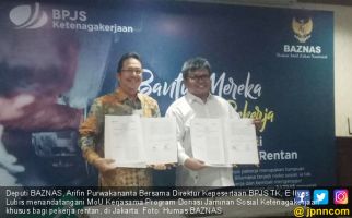  BAZNAS Gandeng BPJS Ketenagakerjaan Bantu Pekerja Rentan - JPNN.com