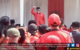 Ini Pesan Bu Mega Lewat Hasto untuk Kader PDIP di HUT RI - JPNN.com