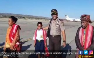 Anak Pemanjat Tiang Bendera ke Jakarta Temui Jokowi - JPNN.com