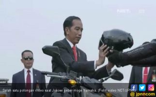Harga Helm Jokowi Saat Geber Moge Yamaha Segini - JPNN.com