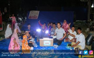 500 Lampu Solar Cell Karya SMK Binaan Wahana Terangi Lombok - JPNN.com