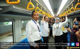 Menhub: LRT Sumsel Layak setelah Uji Commissioning Selesai - JPNN.com