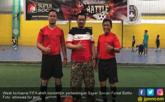 Wasit Berlisensi FIFA Pimpin Super Soccer Futsal Battle 2018 - JPNN.com