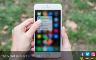 Apple Akan Hilangkan Fitur 3D Touch di iPhone - JPNN.com