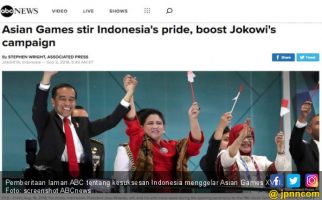 Indonesia Sukses Gelar Asian Games, Media Asing Puji Jokowi - JPNN.com