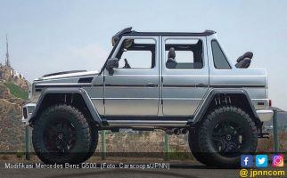 Modifikasi Mercedes Benz G500: Atap Terbuka Gaya Landaulet - JPNN.com