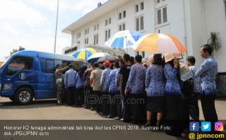 Honorer K2 Tenaga Administrasi tak Bisa Ikut Tes CPNS 2018 - JPNN.com