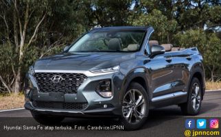 Hyundai Santa Fe Atap Terbuka, Intip Videonya - JPNN.com