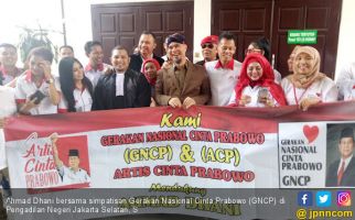 Ditemani Simpatisan Prabowo, Dhani: Ini bentuk Dukungan - JPNN.com