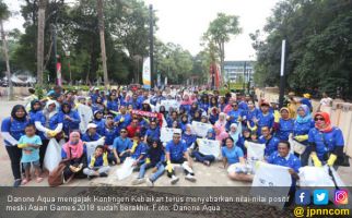 Asian Games Kelar, Danone Aqua Terus Sebar Semangat Kebaikan - JPNN.com