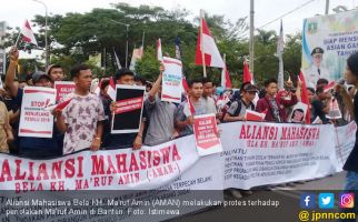 Mahasiswa Penolak Ma'ruf di Banten Didesak untuk Minta Maaf - JPNN.com