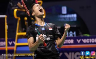 Ginting Tembus 16 Besar Fuzhou China Open, Semoga Jumpa Jojo - JPNN.com