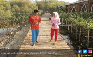 Ada Jogging Track Bambu di Ekowisata Gunung Anyar - JPNN.com