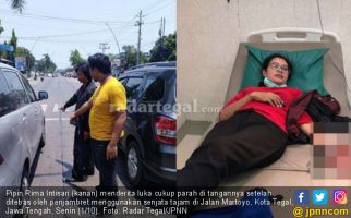 Begal Sadis Beraksi dengan Parang, Mbak Pipin Luka Serius - JPNN.com