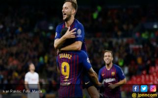 Tendangan Roket Rakitic Tandai Gol ke-600 Barcelona di Eropa - JPNN.com