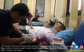 Gandeng PMI, Penguin Indonesia Gelar Donor Darah - JPNN.com